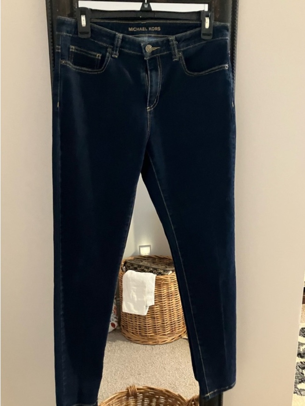 Michael Kors Women's Navy Skinny Jeggings size 8